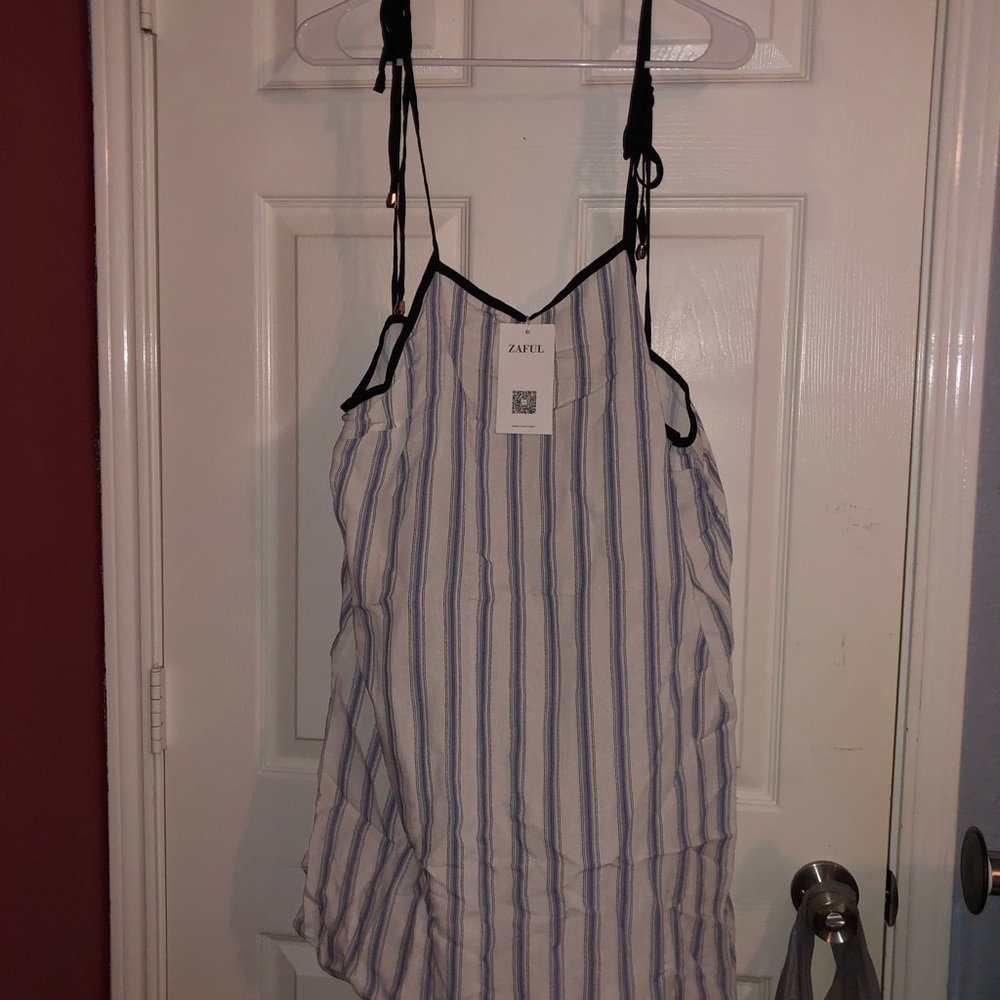 striped dress